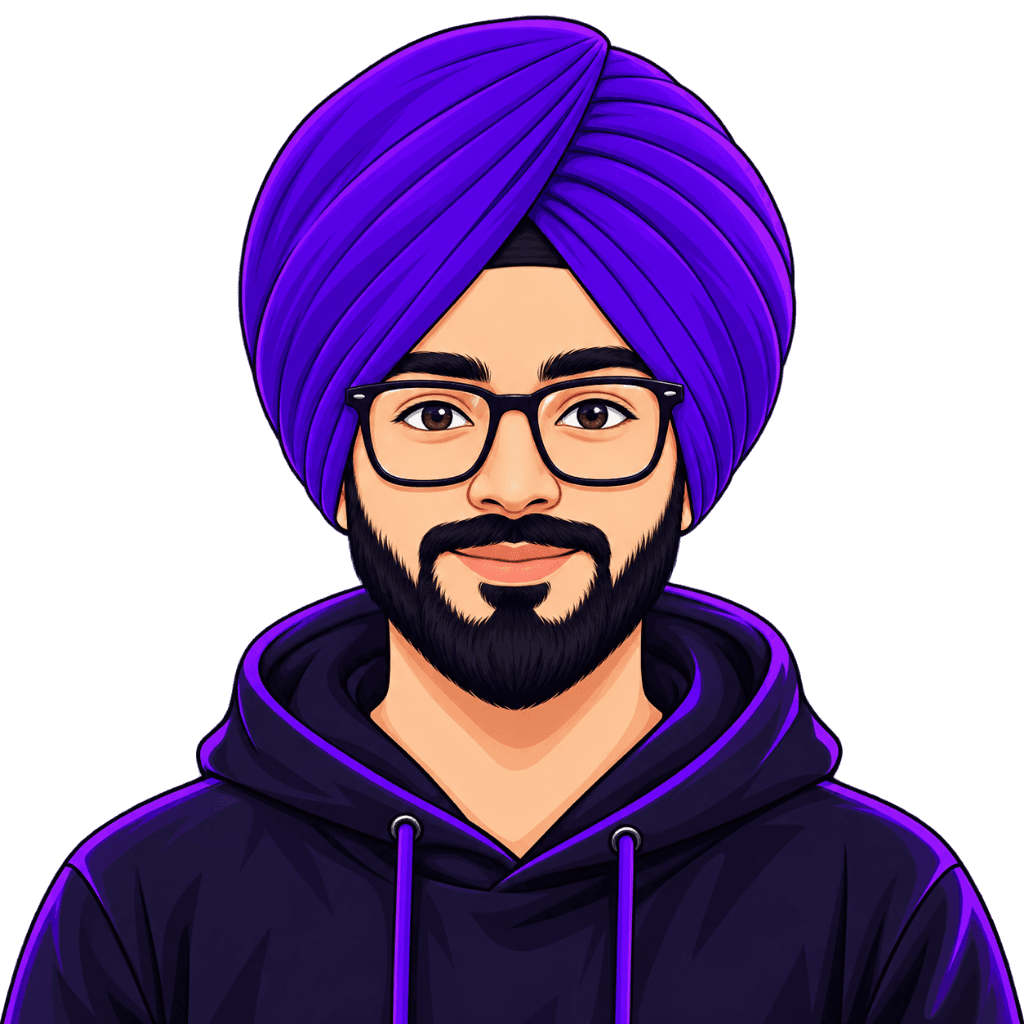 Arsh Ramgarhia — illustrated portrait